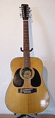 Zw&ouml;lfsaitige Gitarre